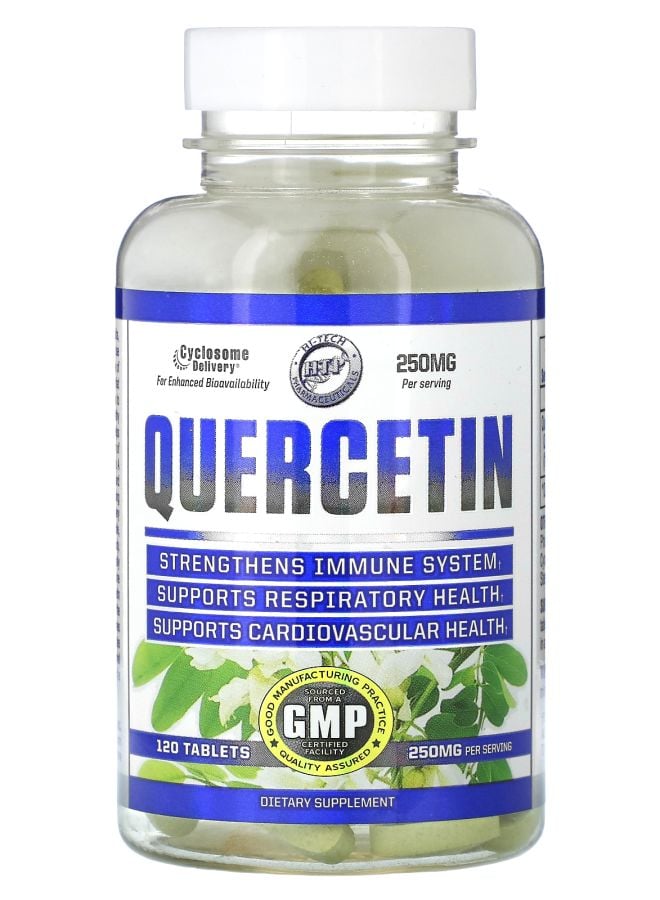 hi tech pharmaceuticals Quercetin 250 mg 120 Tablets