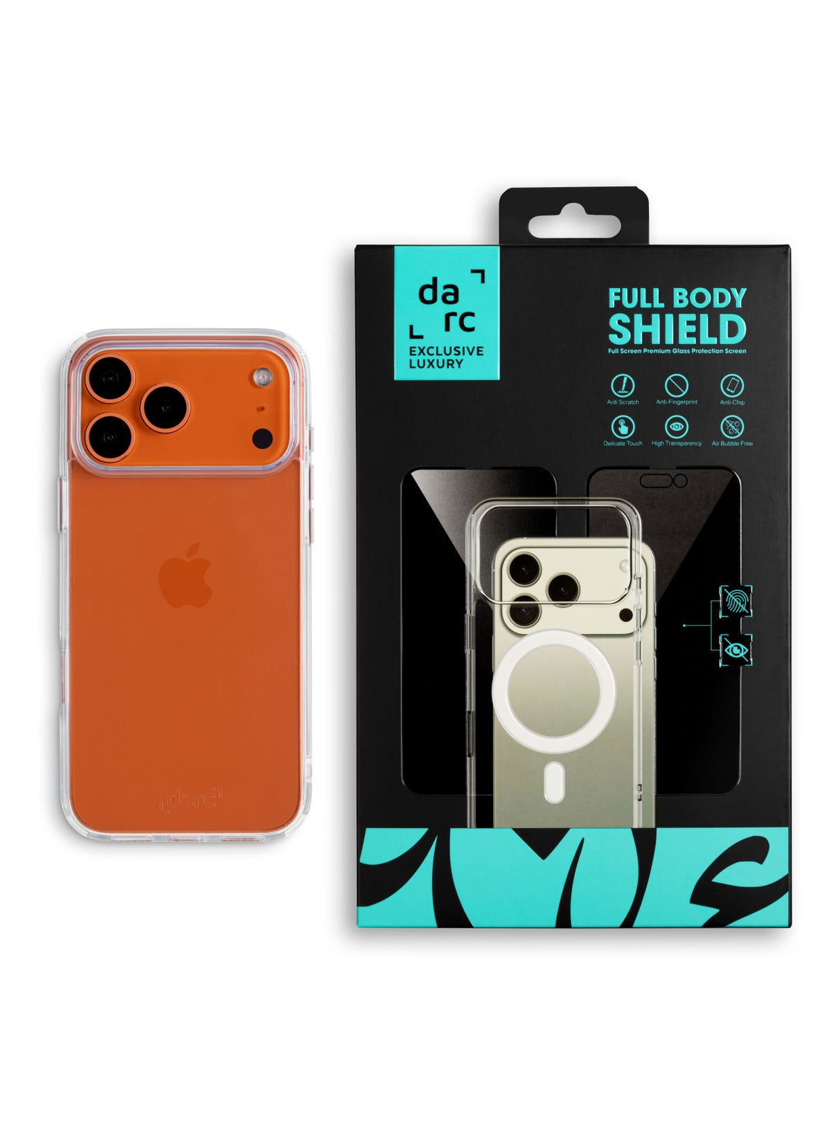 darc Darc Economical 5-in-1 Protection Package For iPhone 17 Pro Max Z8B459CB51595F8999625Z