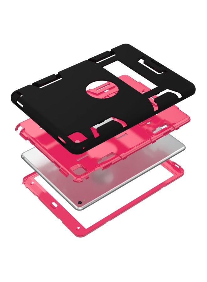 نيبمينينت غطاء حماية آرمور مزوّد بمسند لجهاز أبل آي باد برو مقاس 10.5 بوصات أسود/وردي - Image 3