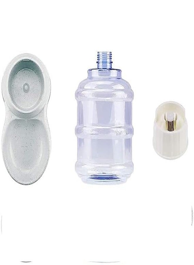 GLIVE (LABEL) Pet Feeder Food Dispenser/Water Dispenser for Dogs & Cats, Self-Dispensing Gravity Plastic Pet Food Feedeer Water Dispenser Bowl (Pet Water Feeder Bowl) - Image 5
