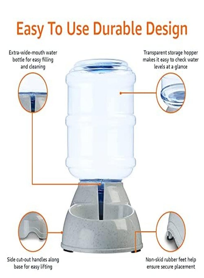 GLIVE (LABEL) Pet Feeder Food Dispenser/Water Dispenser for Dogs & Cats, Self-Dispensing Gravity Plastic Pet Food Feedeer Water Dispenser Bowl (Pet Water Feeder Bowl) - Image 3