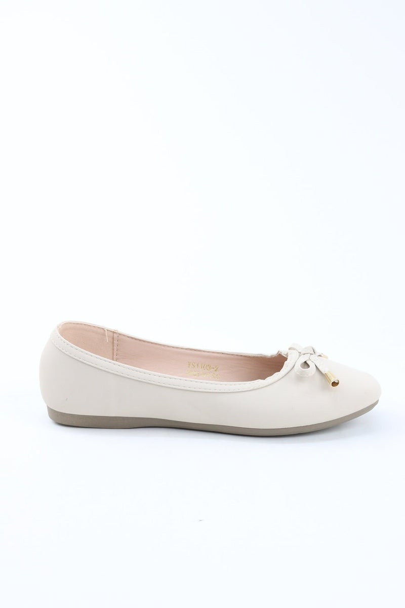 VINY Women's Cushioned Ballet Flats – Comfortable Slip-On Ballerina Shoes, Lightweight Casual Flat Shoes, Soft Walking & Office Footwear for Everyday Wear - Image 2