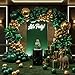 Yeewaka celebration Themed balloons green and gold balloon garland arch kit 120pcs with star chrome gold mylar balloon for 2130th Birthday Party wedding 2025 Graduations Prom party decorations - Image 3