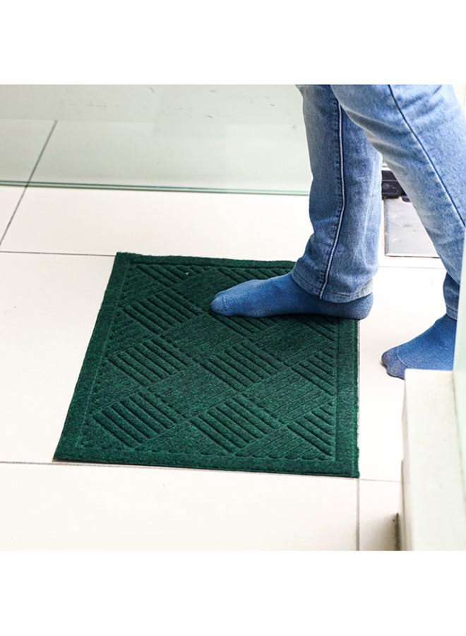 Royalford Rectangular Solid Bathing Mat Green 40x60cm - Image 4