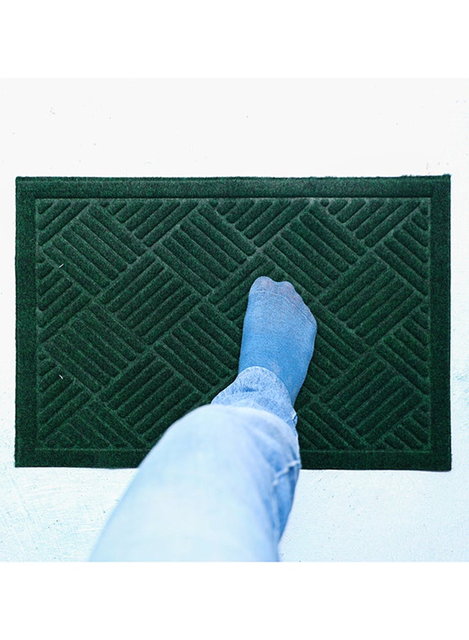 Royalford Rectangular Solid Bathing Mat Green 40x60cm - Image 5