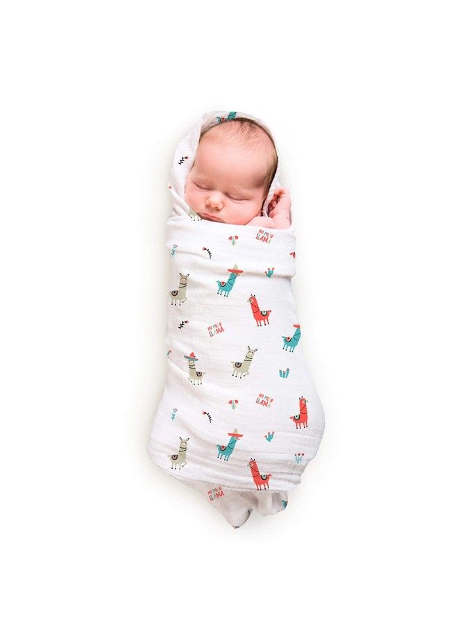 Rabitat Bamboo Swaddle Pamper Soft 47"X47" (City Lights) - Image 1