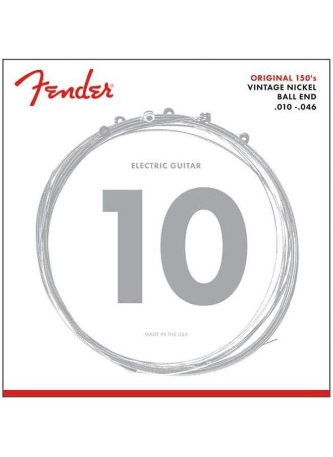 FENDER Strings Pure Nickel Wound Ball End .010 - .046 