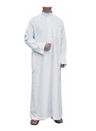 Men's Arab Thobe Dishdasha Long Sleeve Muslim Robe [ Xl ] - pzsku/Z8B45F90922A87C6CA50AZ/45/_/1697627787/cbaf33f8-e3c5-4427-b59b-fc3e229744e0