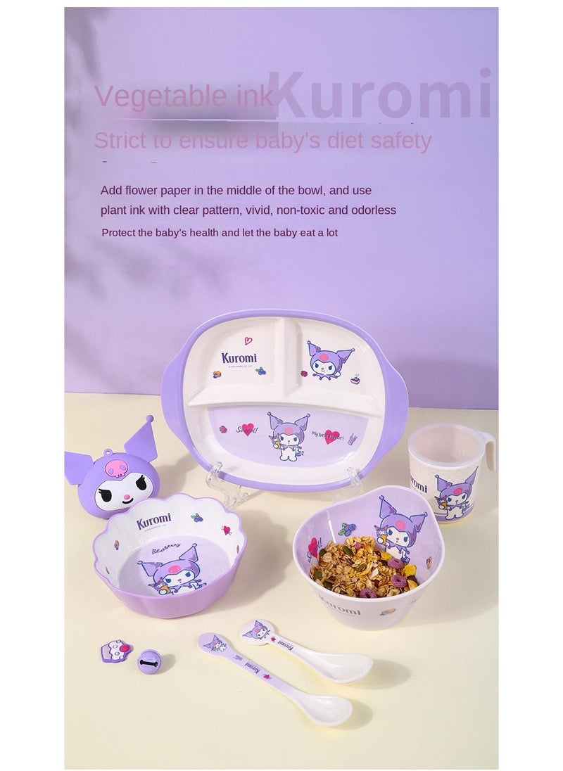 General Kuromi Printed Three Grid Split Food Plate  - Image 2