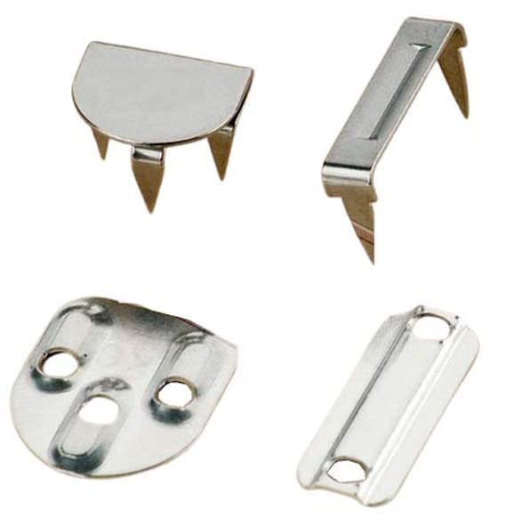 Bhavya Enterprises Bhavya Enterprises Steel Trouser Pant Hooks 4 Part 100 Set 400 pcs in A Box for USE in Pants Frocks Shorts Dresses Garments  - Image 1