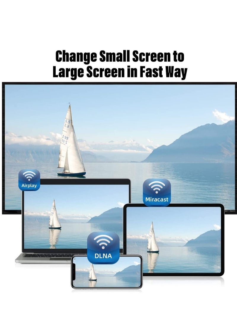 AnyCast - Any-Cast HDMI WiFi 1080P Mobile Screen Mirroring Receiver Dongle to TV/Projector Receiver for Android/Mac/iOS Windows - Image 1