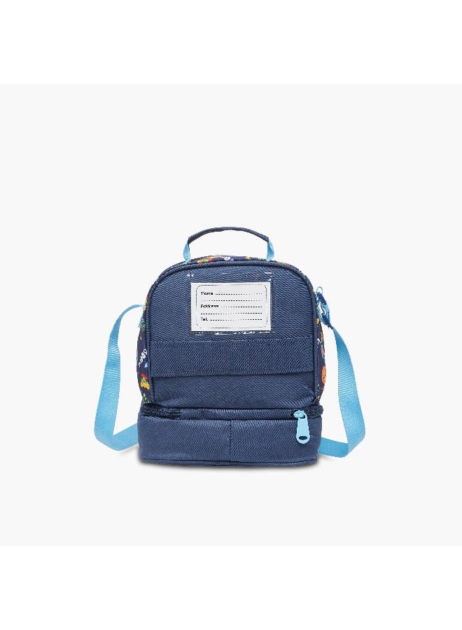 Must Lunch Bag - Animal_Heroes - Collection - 2Cmprt - (Polyester) Blue \ 24X12X20 - Image 4