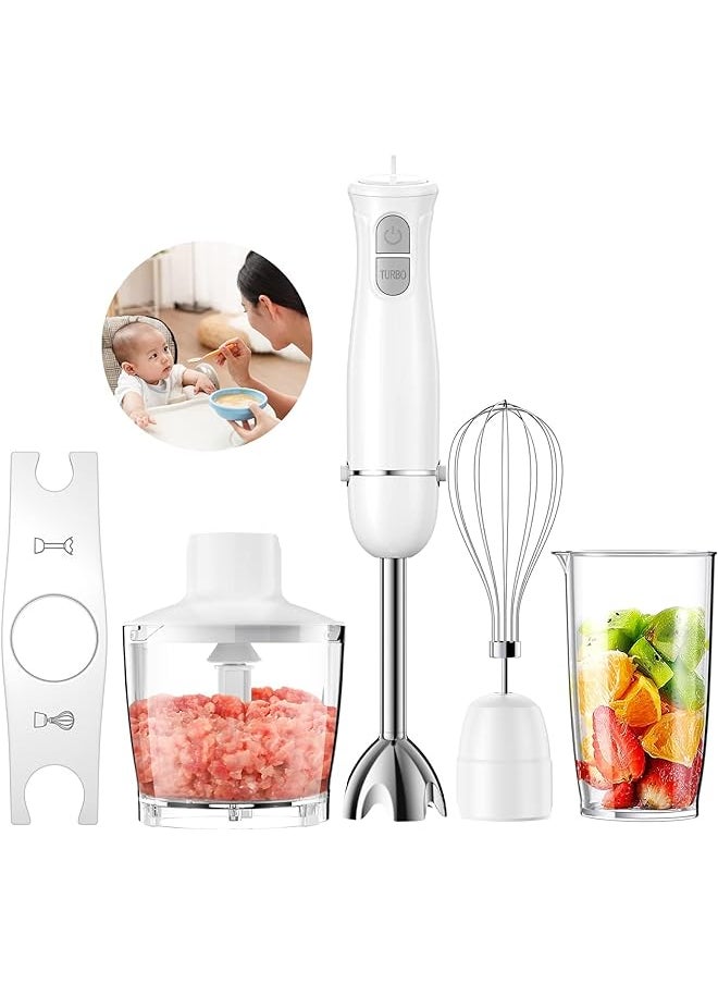 Electric Hand Blender 600W 5 In 1 Multi Functional Stick Blender With Food Processor Frother And Attachments Perfect For Baby Food Smoothies And More - pzsku/Z8B462BD1A31F10B64416Z/45/_/1718179368/b741acf3-bea6-4eae-98e9-1b5d76f6fa83