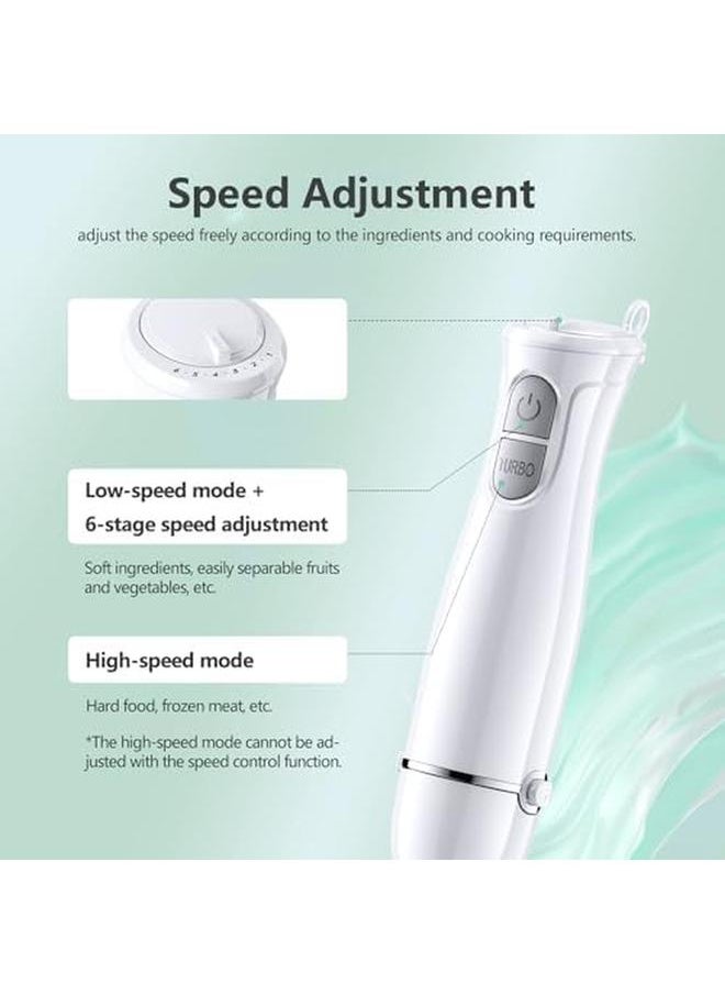 Electric Hand Blender 600W 5 In 1 Multi Functional Stick Blender With Food Processor Frother And Attachments Perfect For Baby Food Smoothies And More - pzsku/Z8B462BD1A31F10B64416Z/45/_/1718179369/99f27178-f5bd-46ed-8e67-2b3eddf71ed2