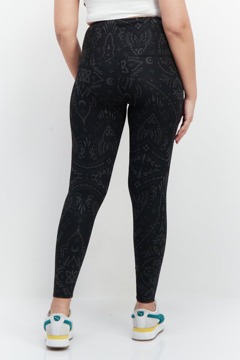 PUMA Women Tight Fit High Waist Training Leggings, Black - Image 2