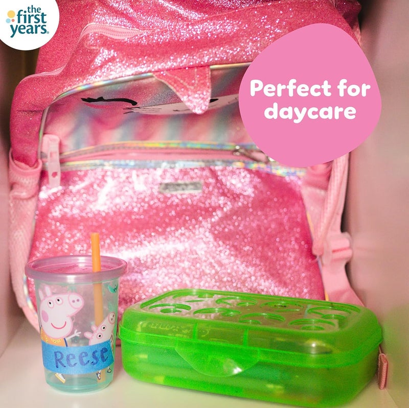 The First Years Peppa Pig Take & Toss Toddler Straw Cups - Image 5