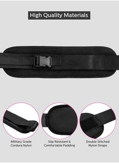 GMORO Exercise Hip Thrust Belt, Glute Trainer for Home Workouts with Extra Padding, Fully Adjustable Hip Thrust Belt for Dumbbells, Booty Builde, Glute Workout Equipment  - Image 5