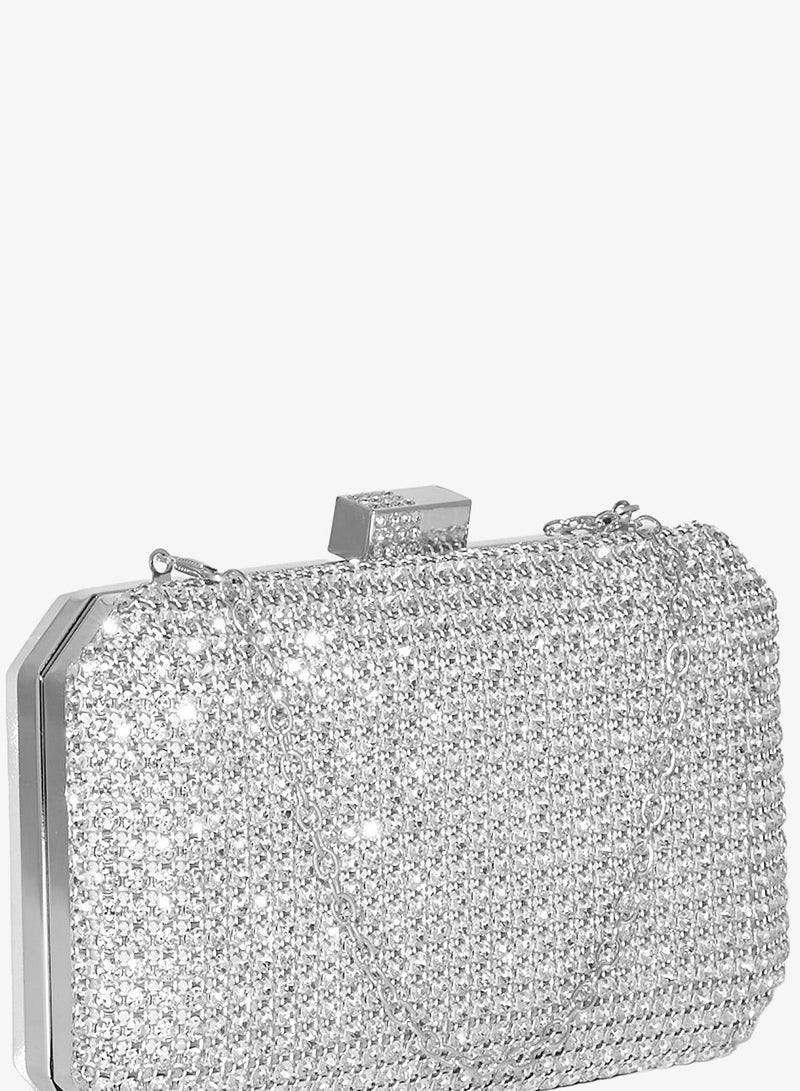 Ella Limited Edition Diamante Clutch Bag - Image 4