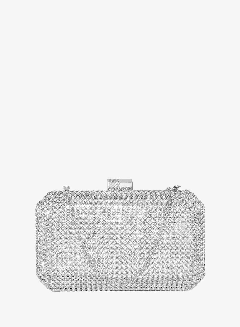Ella Limited Edition Diamante Clutch Bag - Image 1