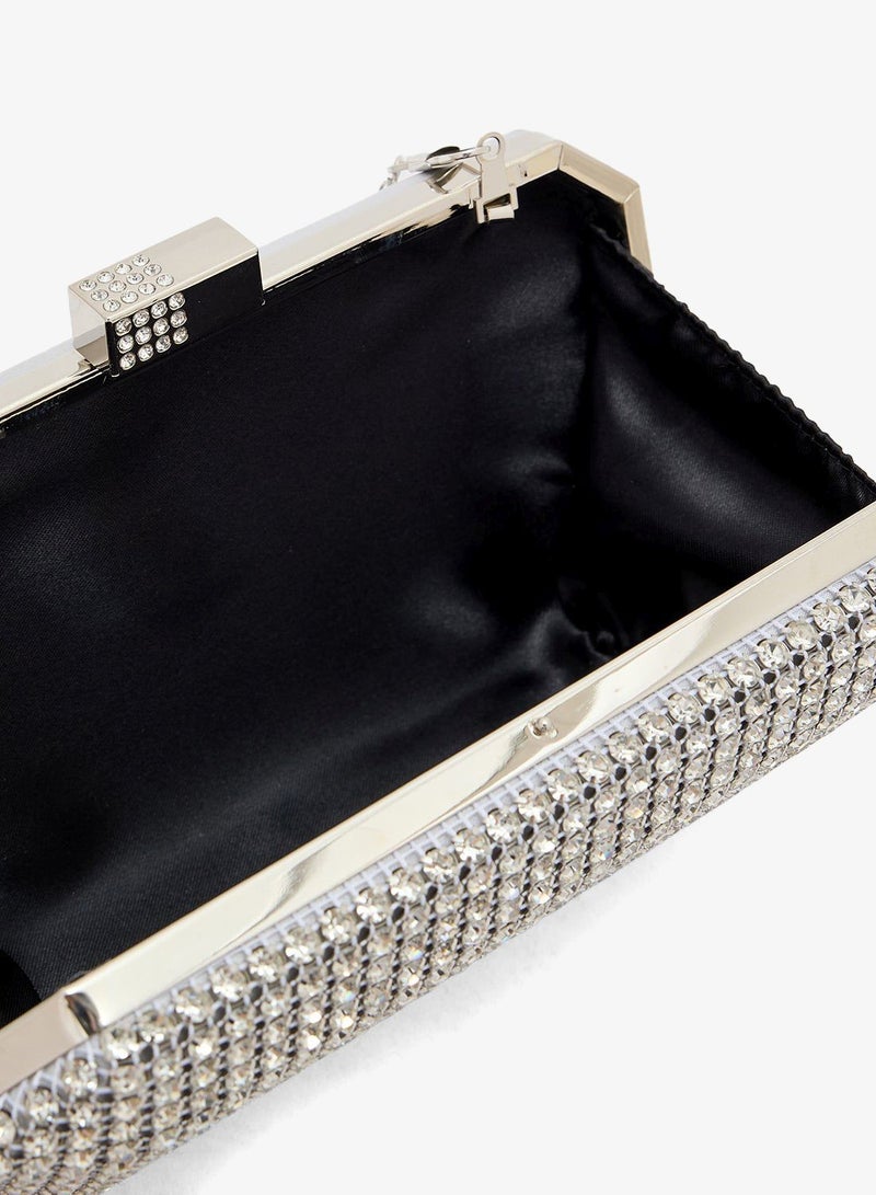 Ella Limited Edition Diamante Clutch Bag - Image 5
