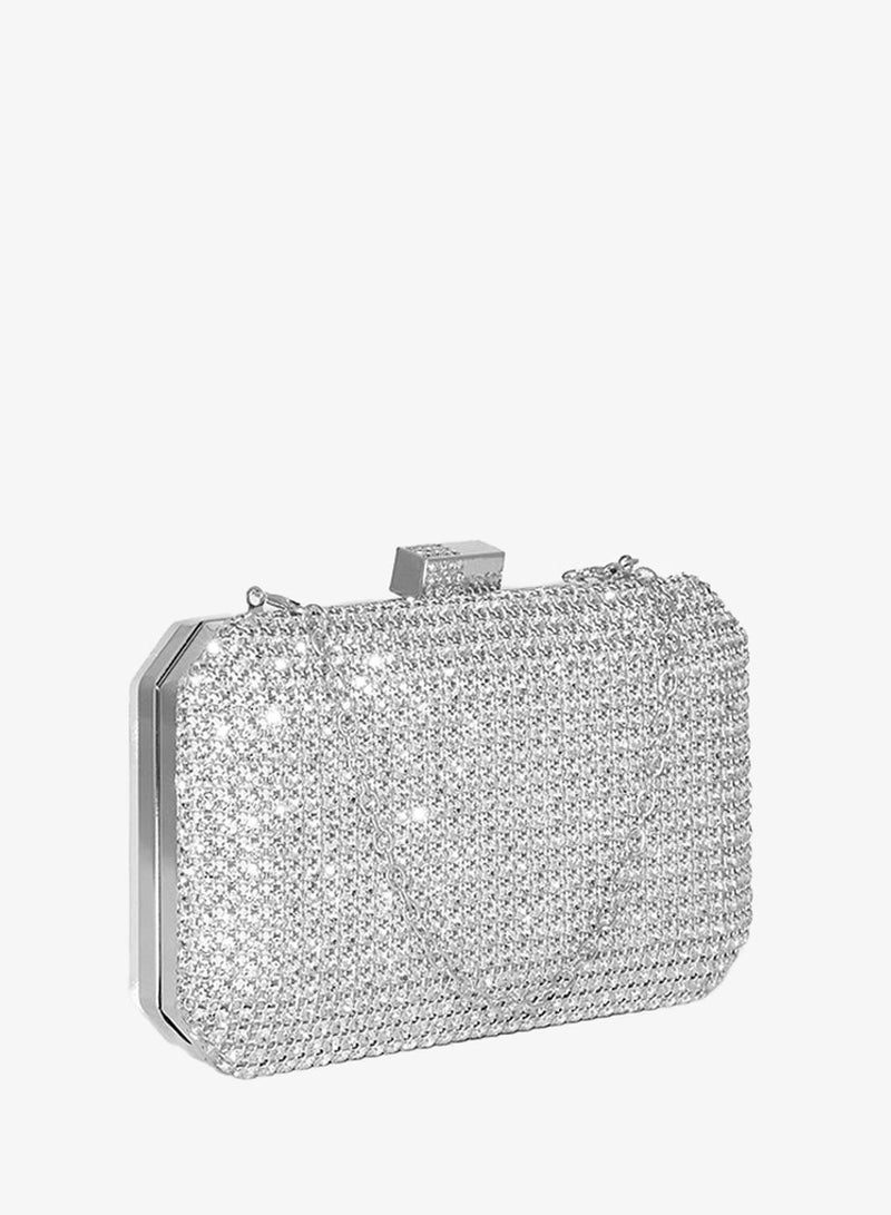 Ella Limited Edition Diamante Clutch Bag - Image 3