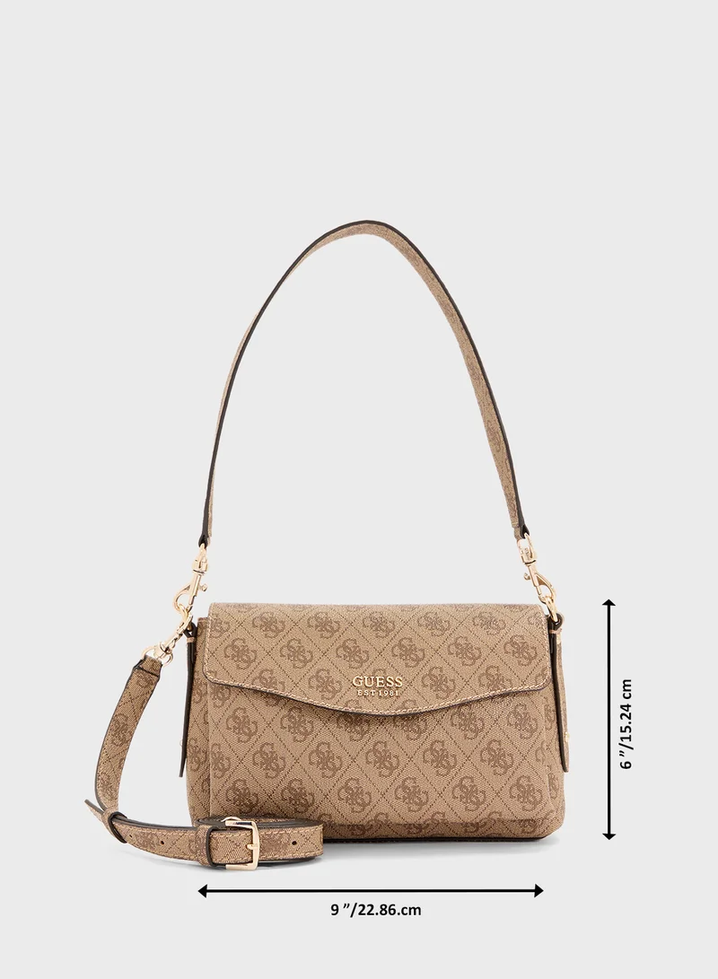 GUESS Brenton Flap Shoulder Bag