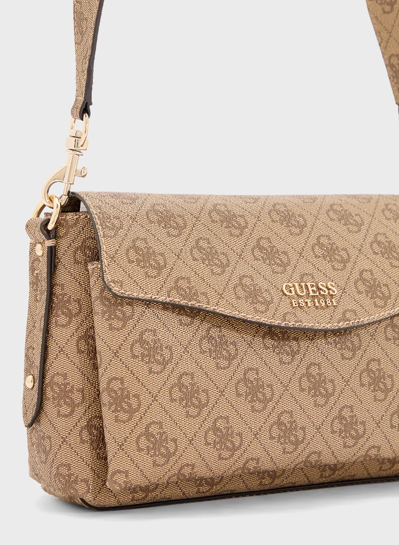GUESS Brenton Flap Shoulder Bag