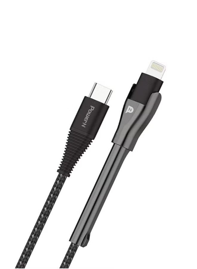 باور إن كابل من النوع C إلى Lightning - 1.2 متر - 27 واط PNCTL12B - Image 1