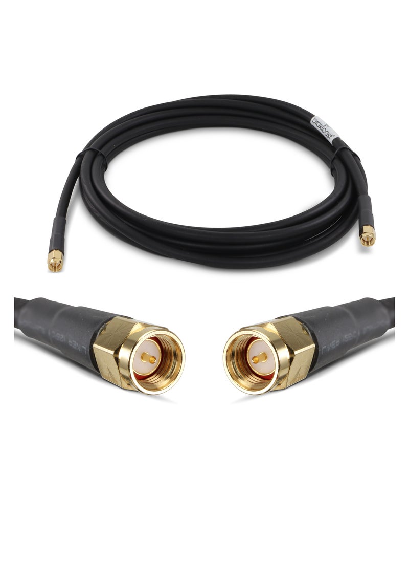 Ohm OHM SMA Male to SMA Male Antenna Cable - rg58 - 50ohm  - Image 4