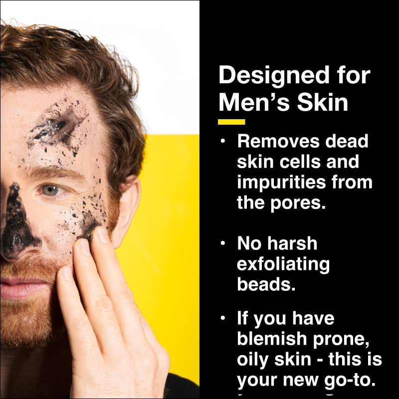 LUMIN مجموعة العناية بالبشرة لوميّن للرجال - مجموعة بوس تريو - مجموعة العناية بالوجه للرجال، روتين العناية بالبشرة للرجال للتخلص من الهالات السوداء، الانتفاخ، المسام المسدودة - إمداد لمدة 2 شهر - Image 4