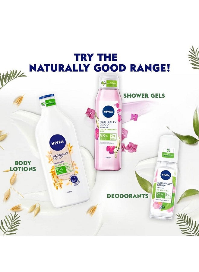 Nivea Naturally Good, Natural Lavender Body Lotion, For Dry Skin, No Parabens, 98% Natural Origin Ingredients, 350 ml - Image 5
