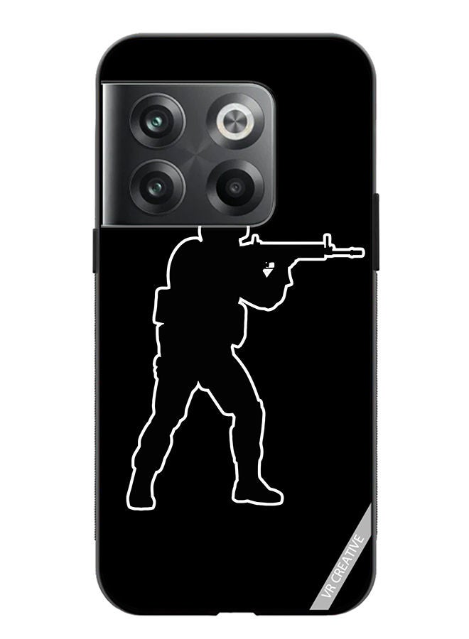 VR CREATIVE Protective Case Cover For OnePlus Ace Pro Black Cs Go Design Multicolour  - Image 1