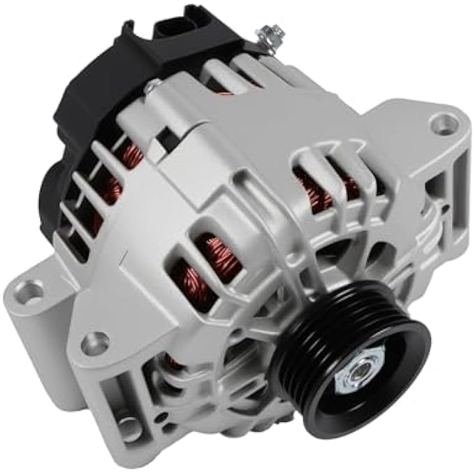 Autodevil 11459 Alternator Fits for Regal 2012 L4 2.4L, for Regal 2015-2017 L4 2.4L, for Equinox 2010-2017 L4 2.4L, for Terrain 2010-2017 L4 2.4L, Replace OE 13588328, 13512759, 13500315 - Image 1