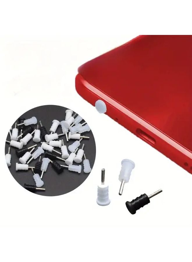 10pcs Transparent Universal Earphone Dust Plug Jack Protector For Mobile Phone - Image 4