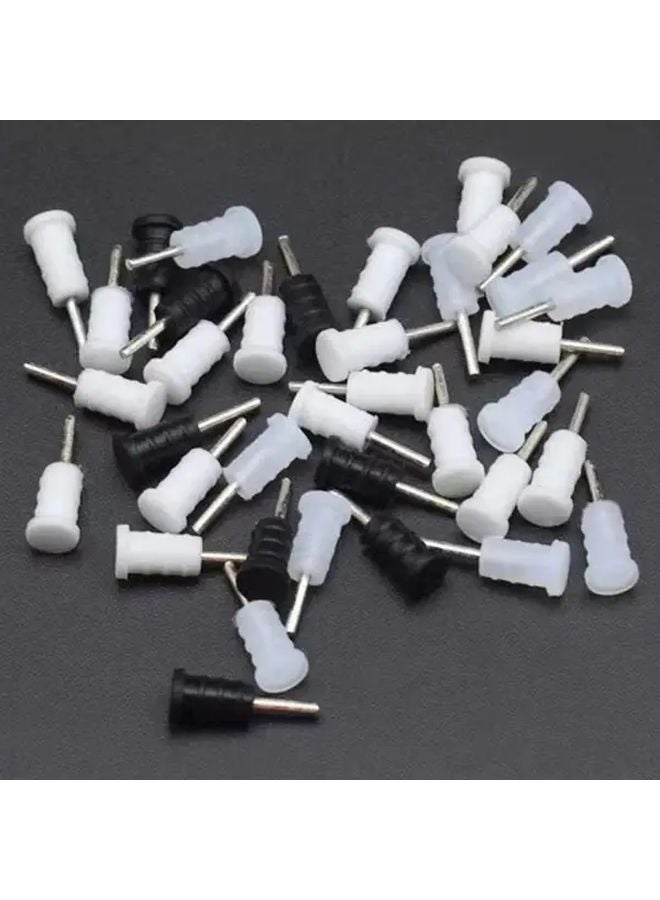 10pcs Transparent Universal Earphone Dust Plug Jack Protector For Mobile Phone - Image 3