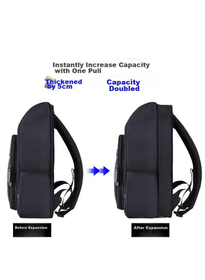 Lexon Laptop Backpack 15.6/16 Inch Notebook Business Large Capacity Travel Bag For Men, School Bag, Qixi Gift - Image 1