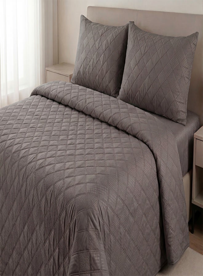 PACHA HOME Plain summer cover - capitone stitching to increase the consistency of the filling. - Image 1