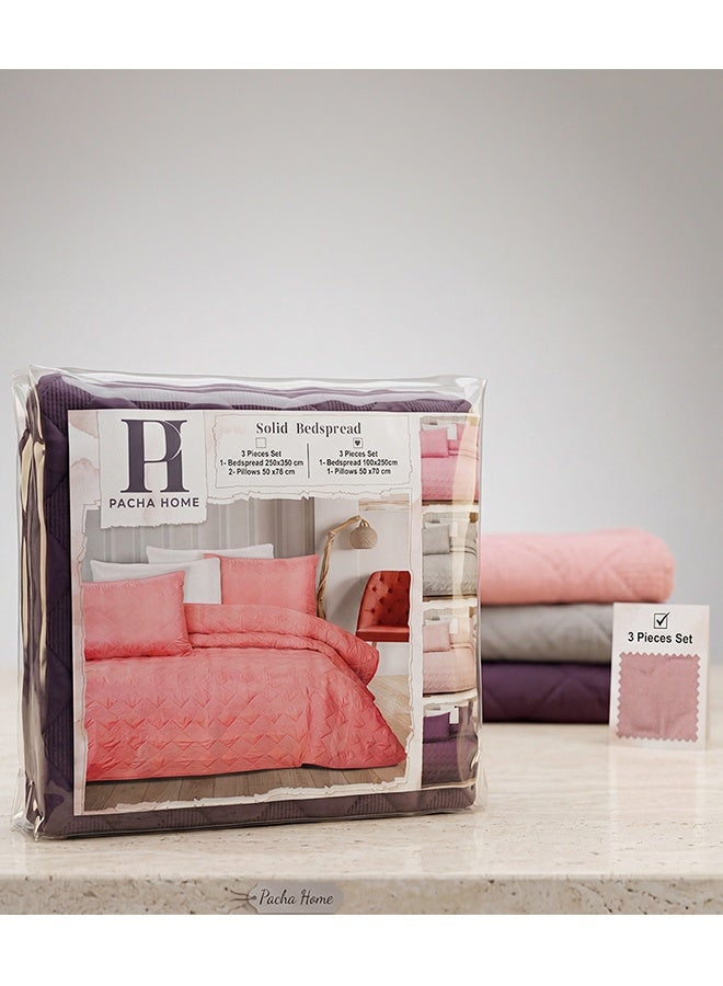 PACHA HOME Plain summer cover - capitone stitching to increase the consistency of the filling. - Image 3
