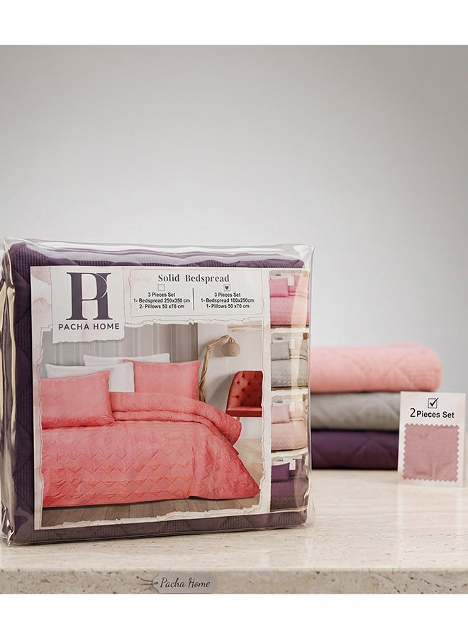 PACHA HOME Plain summer cover - capitone stitching to increase the consistency of the filling. - Image 2