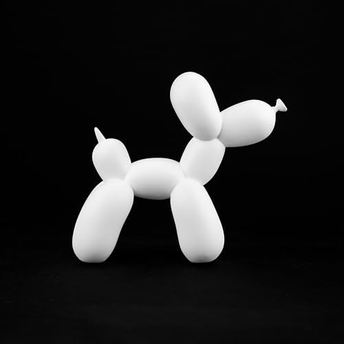 Artarium Balloon Dog Figurine Showpice for Home Decor Living Room/Hall, Decorative Piece for Tv Unit, Shelf, Centre Table, Bedroom, Unique Home Decor Gift House Warming (White) - Image 5