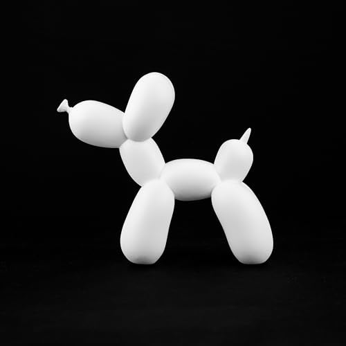 Artarium Balloon Dog Figurine Showpice for Home Decor Living Room/Hall, Decorative Piece for Tv Unit, Shelf, Centre Table, Bedroom, Unique Home Decor Gift House Warming (White) - Image 2