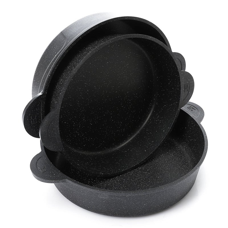 HomePro Black EasyCook Tray Granite Set 3-Piece - Image 1
