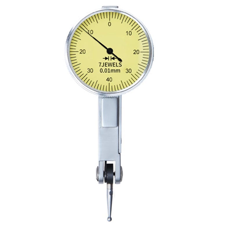 مؤشر الاختبار ذو القرص ذو الرافعة 0 40 0 قراءة متوازنة 0 01 مم دقة 32 5 مم قرص صغير - Image 2