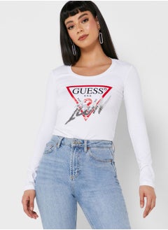 Crew Neck Graphic T-Shirt