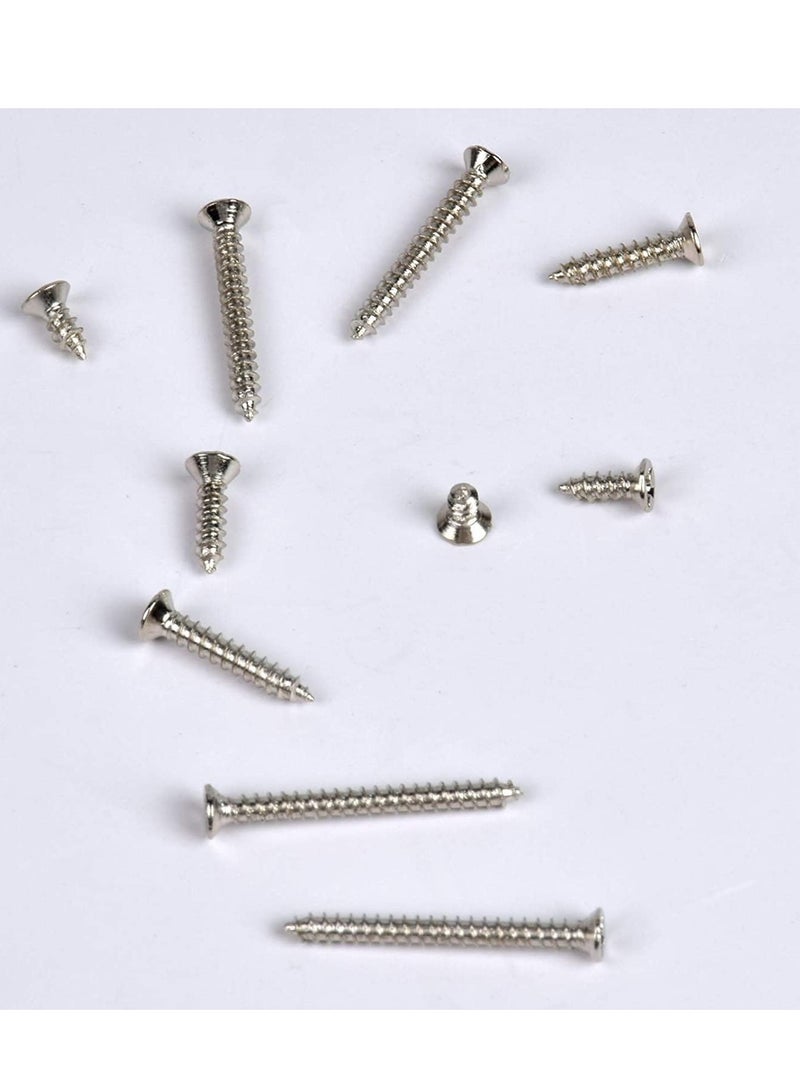 800 Packs M2 Screws Set, Phillips Flat Head Self-Tapping Screws, M2 Cross Head Countersunk Self Screws Assortment, Wood Screws Kit, Multi-Purpose Metal Screws Set with Storage Box - Image 5