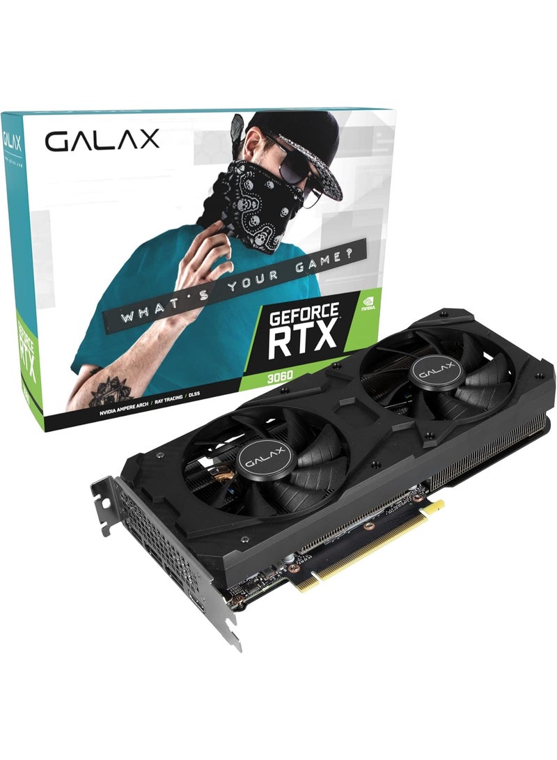 GALAX GeForce RTX 3060 (1-Click OC) 12GB GDDR6 192-bit DPx3 HDMIx1 - Image 1