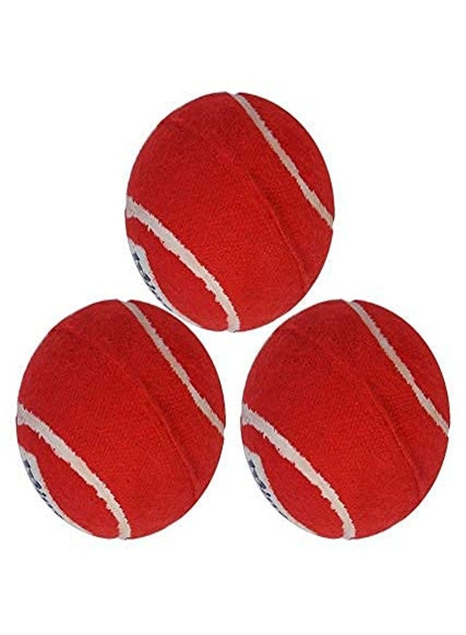 SIDDHI Cricket Tennis Ball red Color, Tennis Training Balls, Rubber Ball for Cricket Training (Pack of 2) - Image 3
