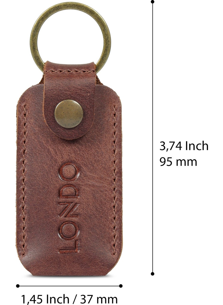 Londo - Genuine Leather Bitcoin Wallet and Keychain (LN) - Image 1