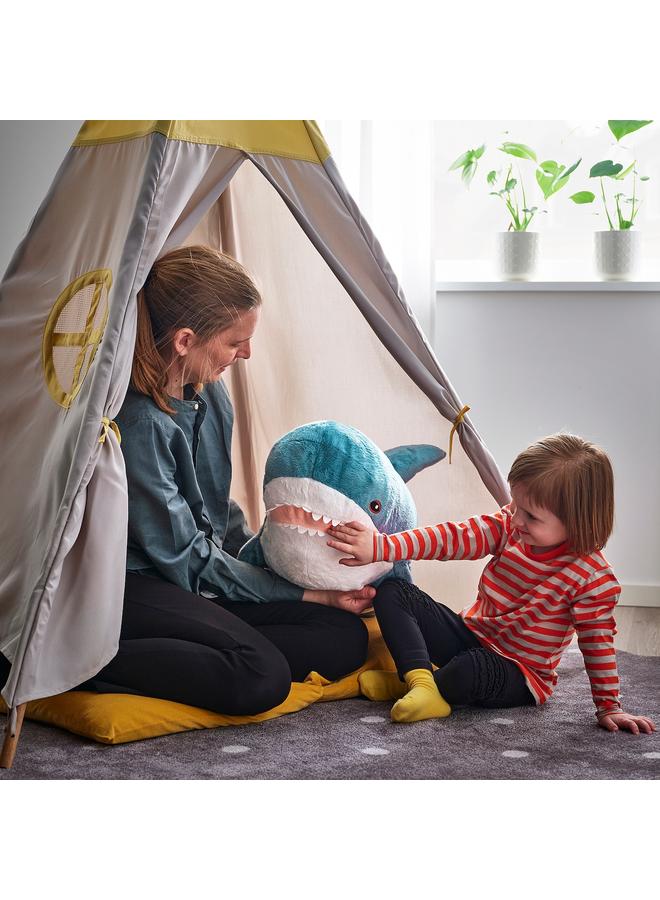 زبون لعبة ناعمة، قرش، 100 سم - Image 5