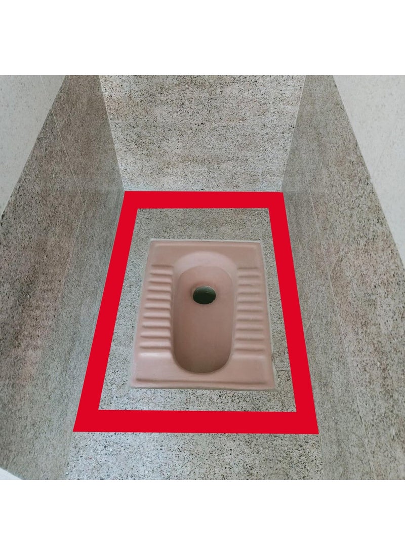 TREEMAISON TREEMAISON Vastu Red Tape | Size - 2 Inch (48 mm) Approx | Length- 20 Meter (Approx) | Vastu Tape Remedy for Toilet | Vastu Tape for Main Door Entrance | Tape Remedy | Pack of 1  - Image 5